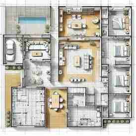 floor plan of main floor