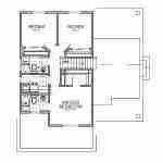 plan 200-1003 second level floor plan