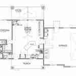 plan 200-1001 main level floor plan