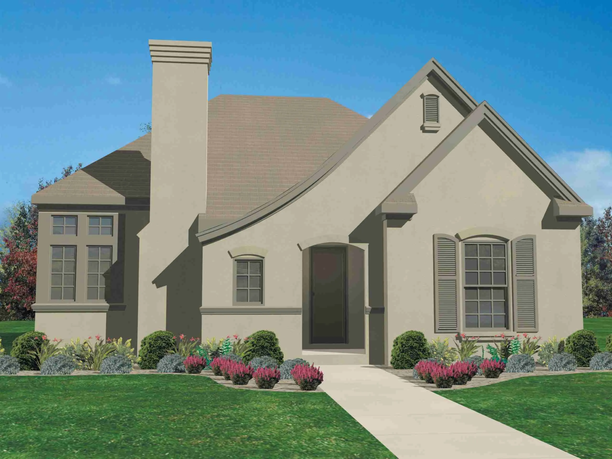 plan 101-0043 front view