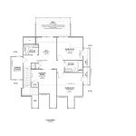 plan 300-0006 second level floor plan