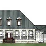 plan 300-0008 front view rendering