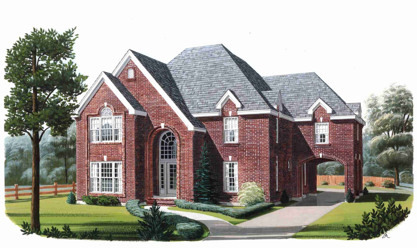 plan 101-0049 front view