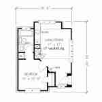 plan 101-0028 main level floor plan