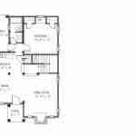 plan 101-0031 main level floor plan