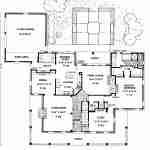 plan 101-0025 main level floor plan