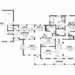 plan 101-0036 main level floor plan