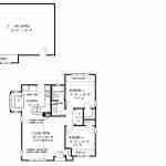 plan 101-0019 main level floor plan