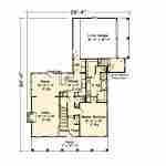 plan 101-0030 main level floor plan
