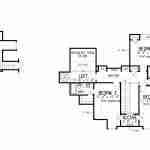 plan 101-0036 second level floor plan