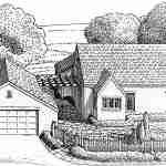 plan 101-0019 front view rendering