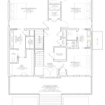plan 300-0008 second level floor plan