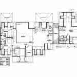 Plan 400-0005 second level floor plan