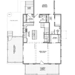 plan 300-0011 main level floor plan