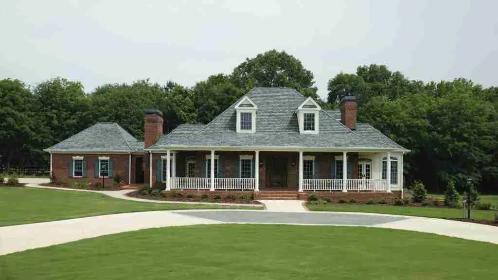Plan 101-0022 front view photo, Southern Style