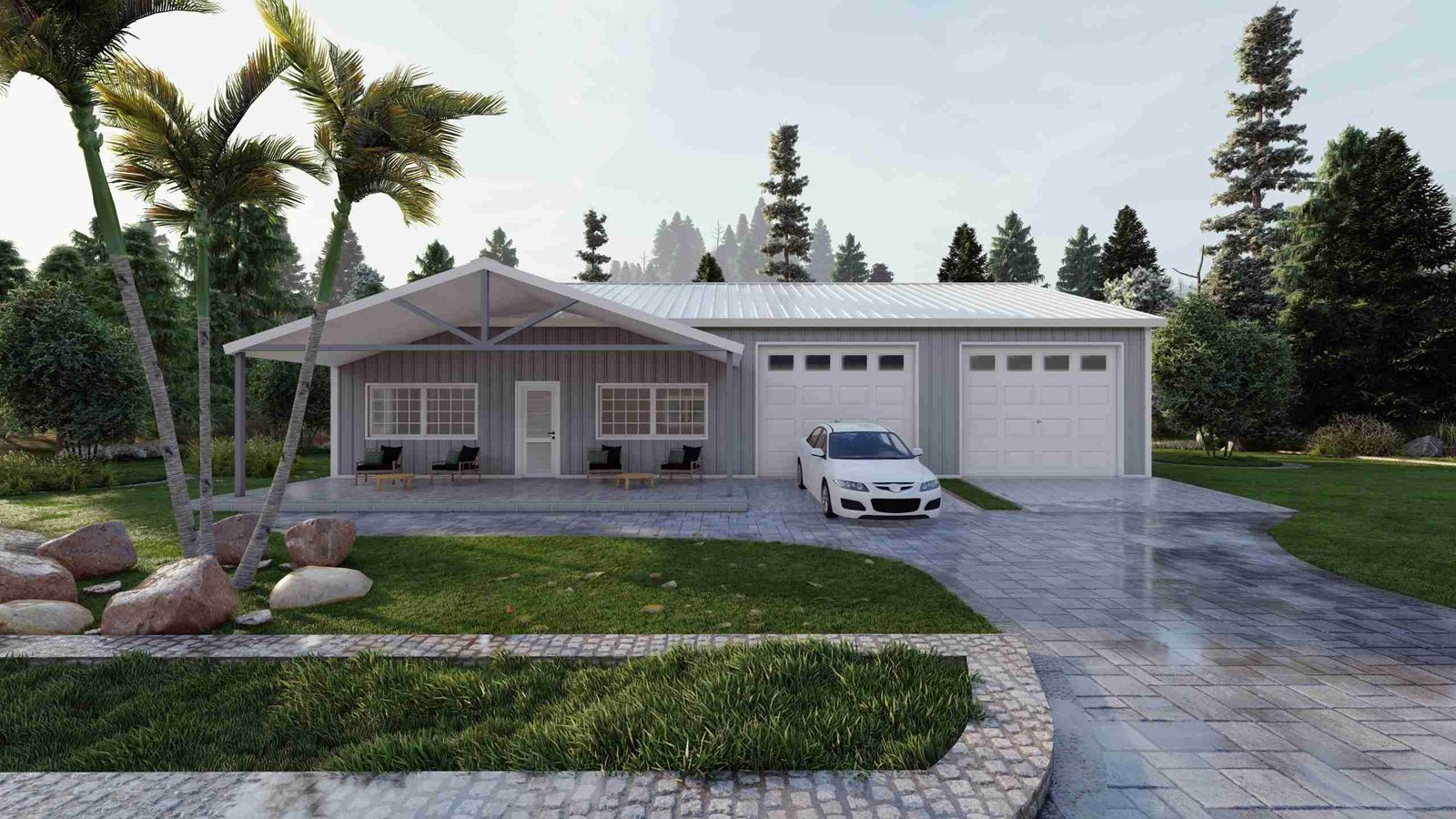 plan 470-0002 front view rendering