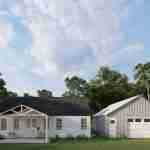 plan 470-0009 front view rendering