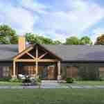 plan 110-0005 front rendering