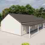 plan 240-0017 angled side rear rendering