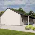 plan 240-0017 side rendering