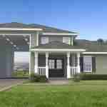 plan 240-0012 front view rendering