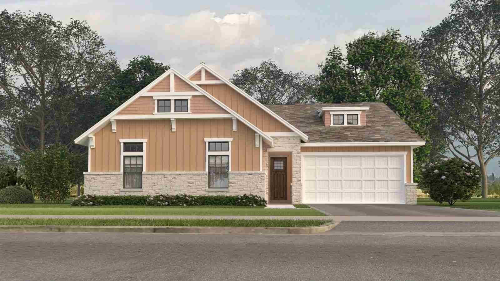 plan 240-0036 front view rendering