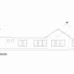 plan 240-0044 rear view elevation