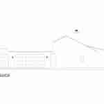 plan 240-0044 right view elevation