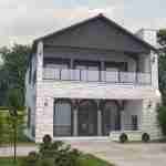 plan 240-0045 front view rendering