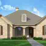 plan 240-0048 front view rendering