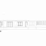 plan 240-0070 rear view elevation