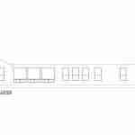 plan 240-0058 rear view elevation