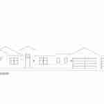 plan 240-0060 front view elevation