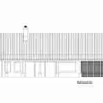 plan 240-0063 rear view elevation