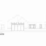 plan 240-0067 rear view elevation