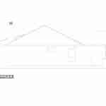 plan 240-0085 left view elevation