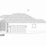 plan 240-0087 right view elevation