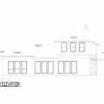 plan 240-0096 rear view elevation