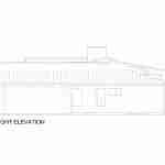 plan 240-0099 right view elevation