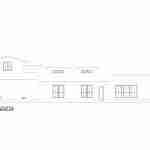 plan 240-0102 rear view elevation