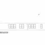 plan 240-0108 rear view elevation