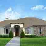 plan 240-0108 front view rendering