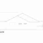 plan 240-0112 right view elevation