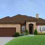 plan 240-0116 front view rendering