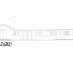 plan 240-0121 rear view elevation