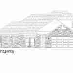 plan 240-0131 front view elevation
