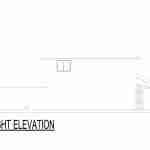 plan 240-0131 right view elevation
