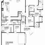 plan 240-0132 main level floor plan