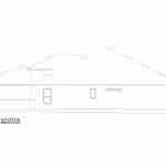 plan 240-0146 right view elevation