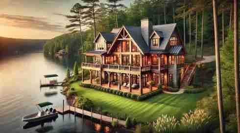 Lake House plans image for Collections menu